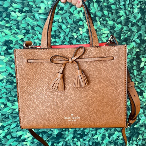 Kate spade Hayes Small Satchel Leather Crossbody - Picture 4 of 8